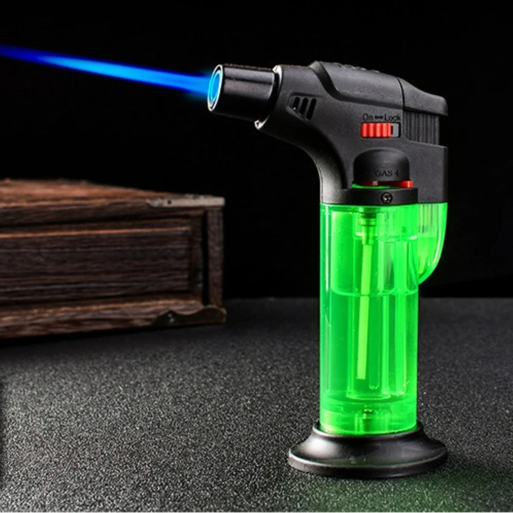 8-Pack Torch Lighters – Windproof Butane Gas Flame Gadgets for Kitchen & Outdoor Use (2025 New)