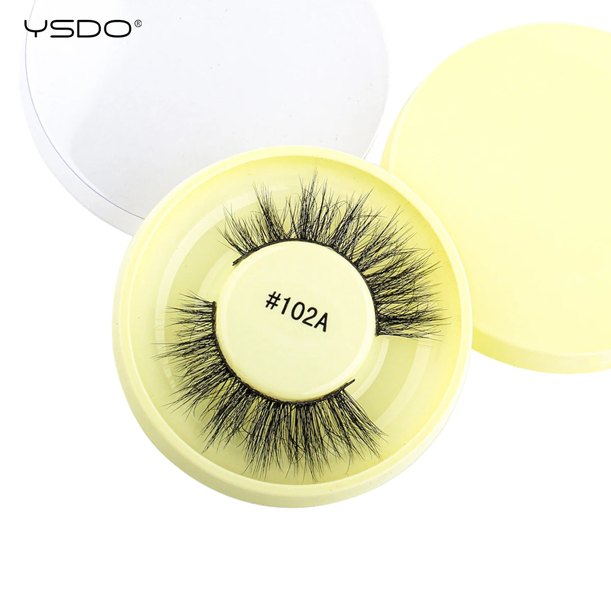 Wispy 3D Mink False Eyelashes – Natural Long, Fluffy & Reusable Strip Lashes (1 Pair)