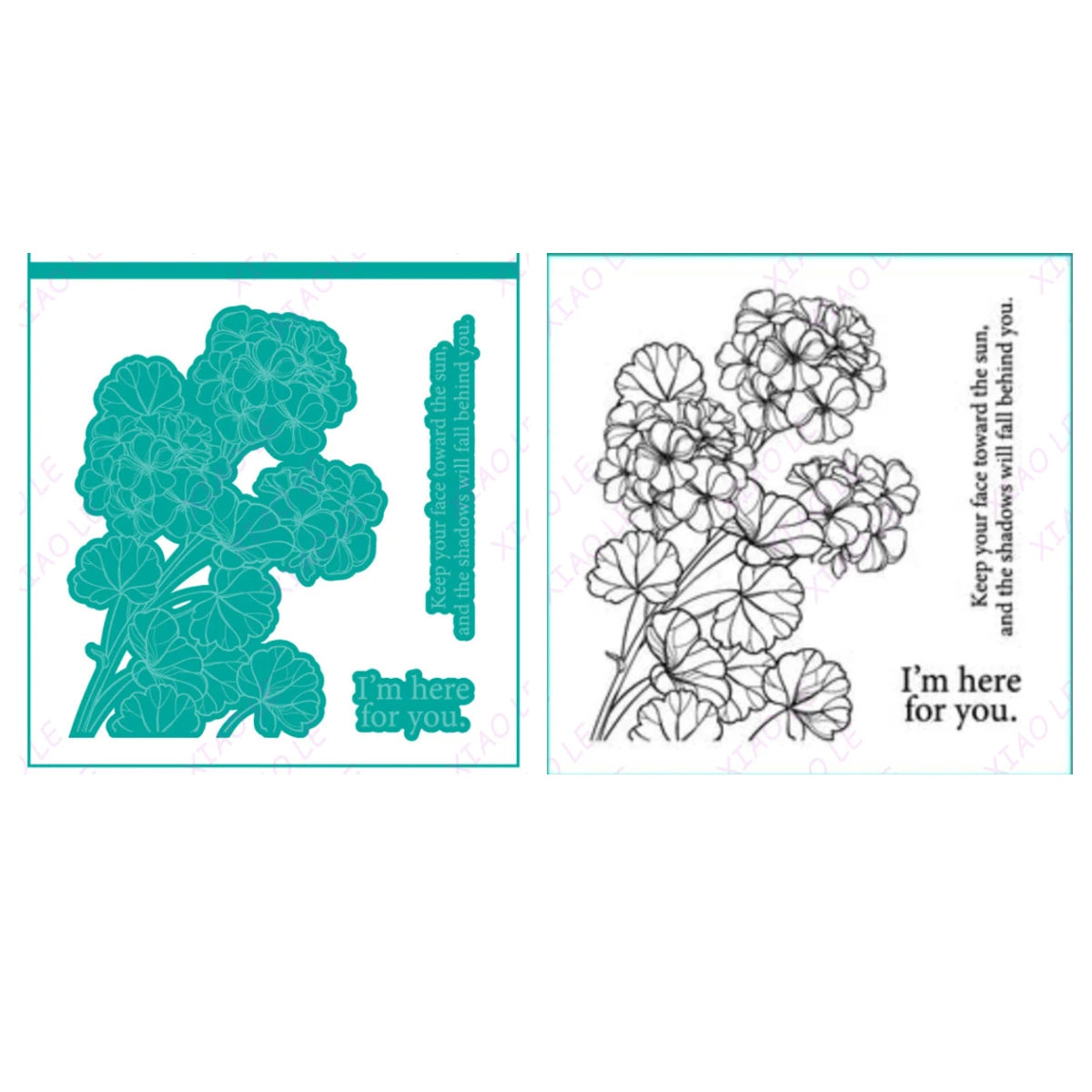 Holiday & Birthday Wishes Metal Cutting Dies – DIY Craft & Scrapbooking Stencils