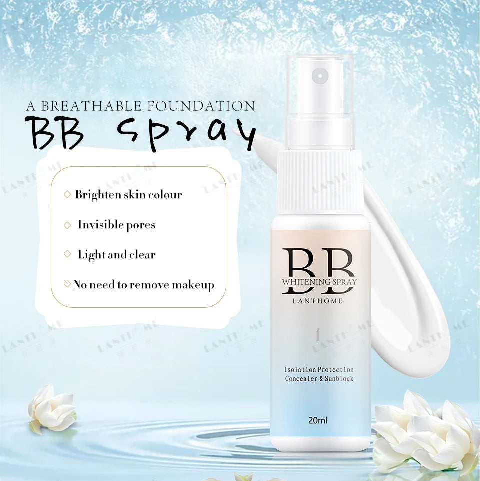 BB Whitening Spray – Brightening & Moisturizing Foundation Mist