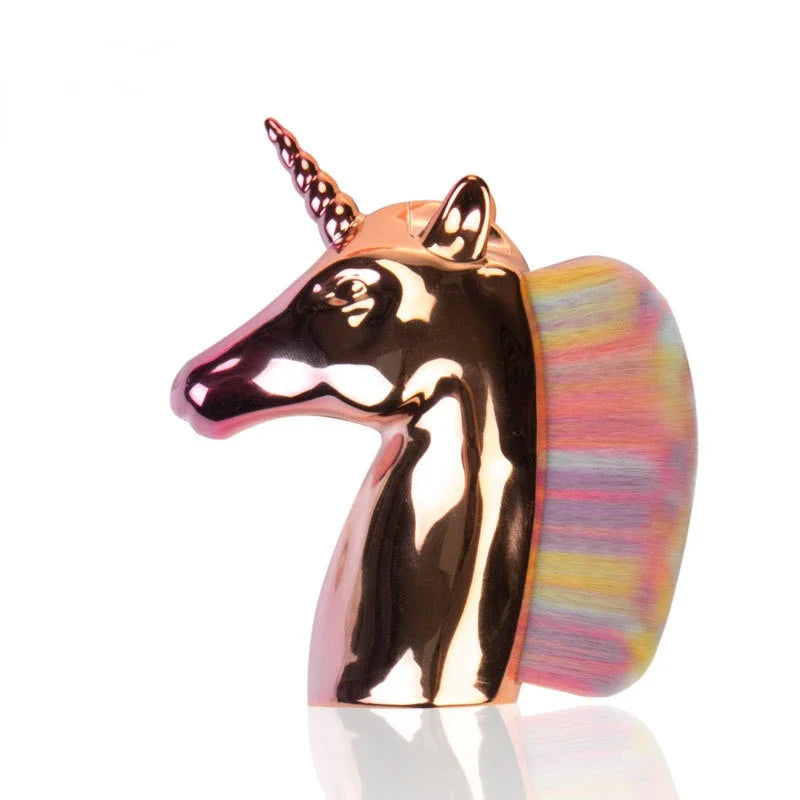 Unicorn Nail Dust Brush – Sparkle & Sweep in Style!