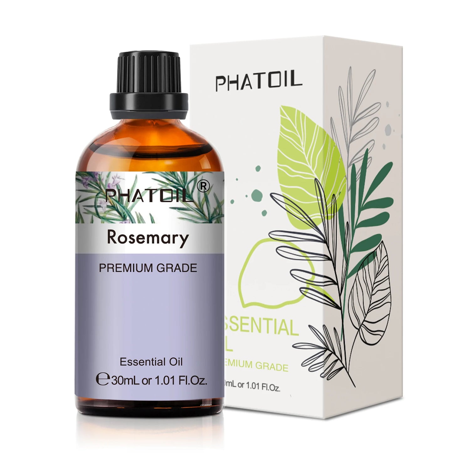 PHATOIL Aromatherapy Essential Oil – 30ml Single Scents