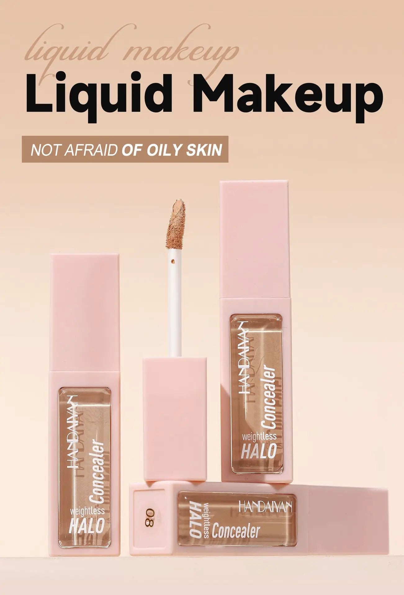 Matte Liquid Concealer – Long-Lasting, Oil-Control & Full Coverage (10ml)