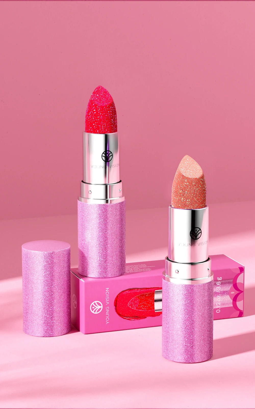 YOUNG VISION Color-Changing Pearl Lipstick – Flash, Glow & Go!