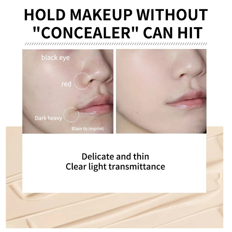 Whitening BB Cream Foundation – Air Cushion Concealer & Brightening Base