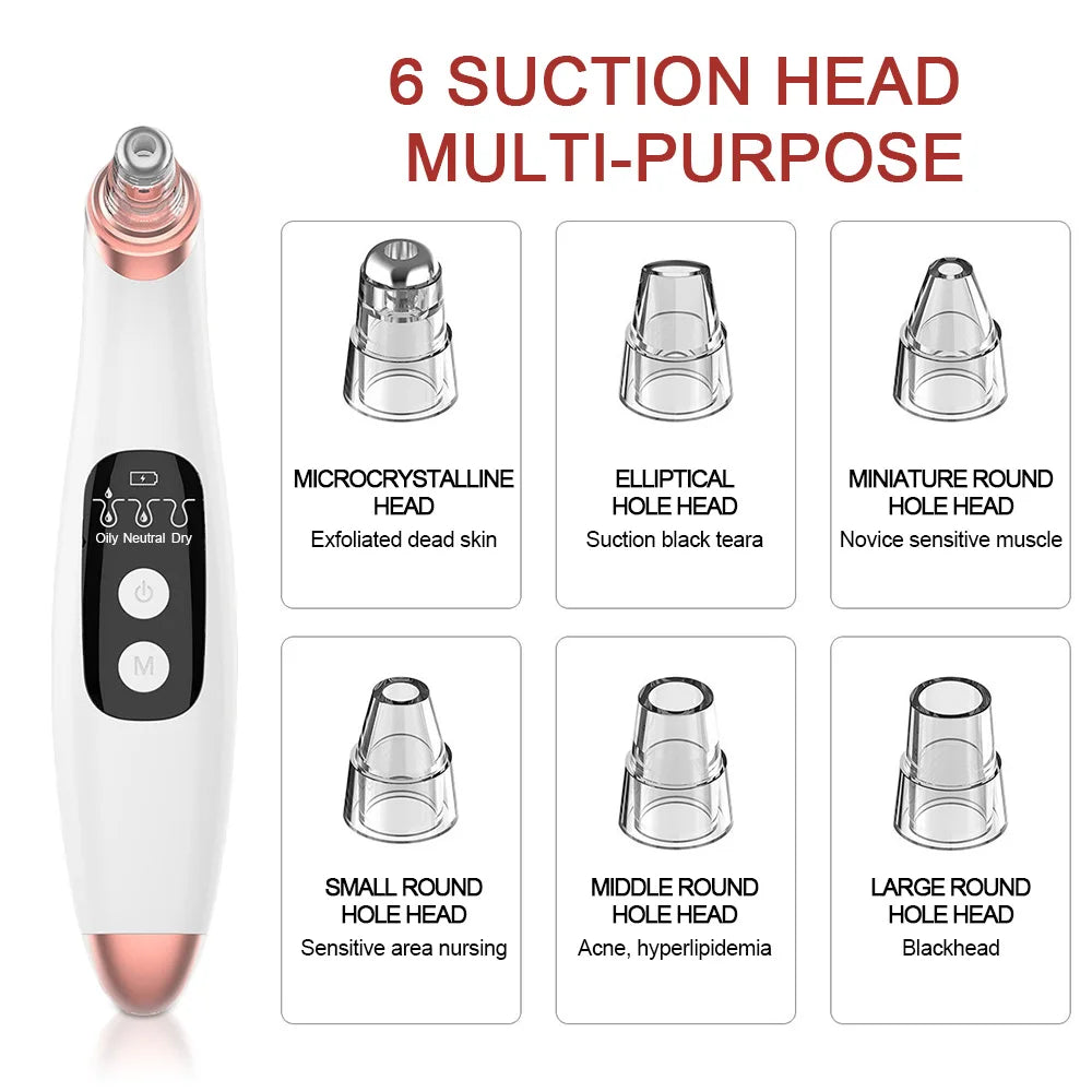 5-in-1 Ultrasonic Skin Scrubber & Facial Beauty Kit – Deep Clean, Lift, Glow