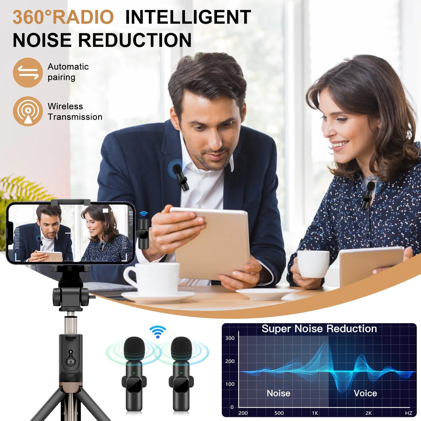 Wireless Lavalier Microphone β Pro Audio, Plug-and-Play Simplicity