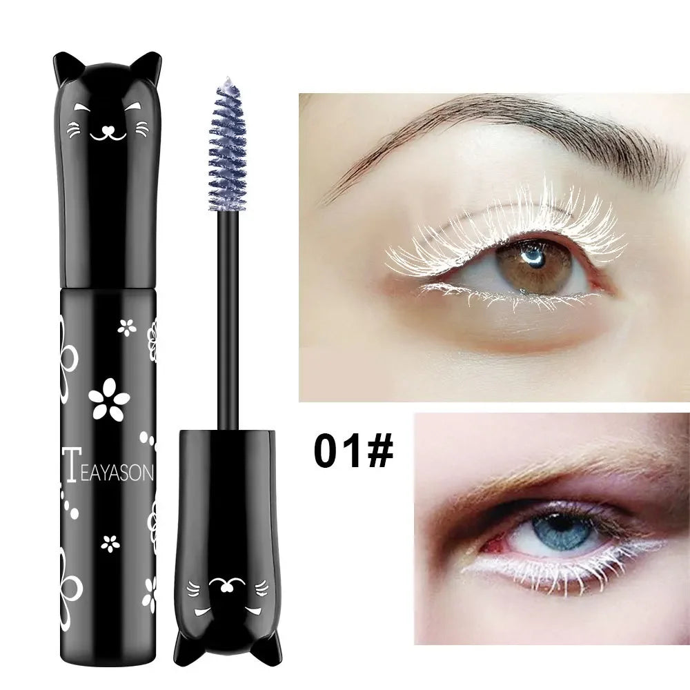 6-Color Waterproof Fast-Dry Mascara – Ink Your Lashes in Vivid Drama