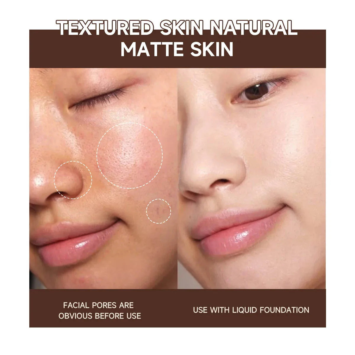 Invisible Pore Base Stick – Primer & Concealer for Smooth, Even Skin