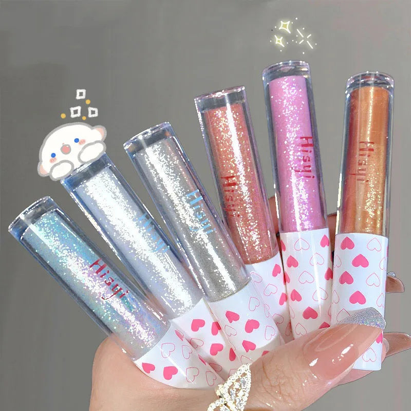 6 Colors Glitter Liquid Eyeshadow