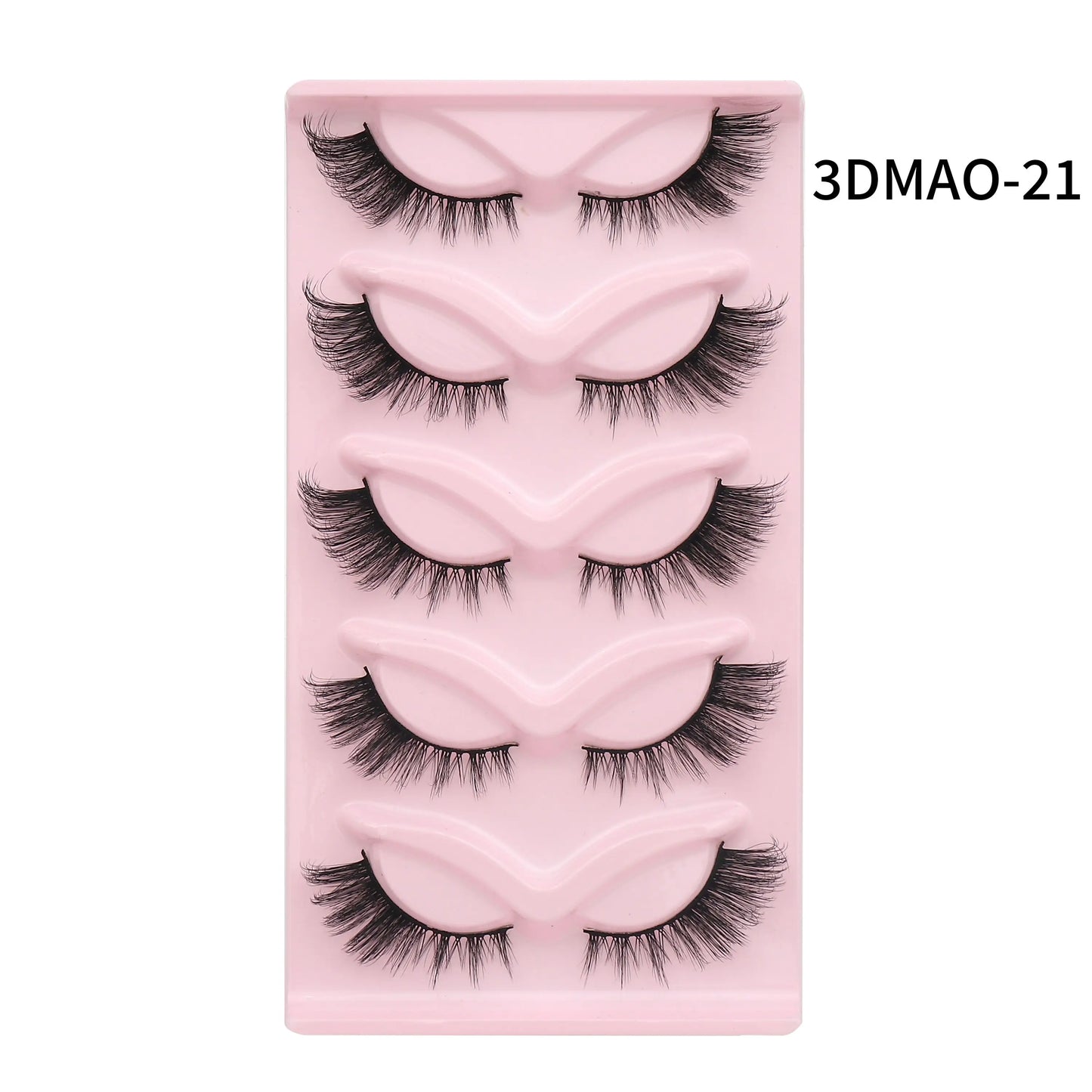 Cat Eye 3D Lashes – Fluffy, Wispy, Manga Magic