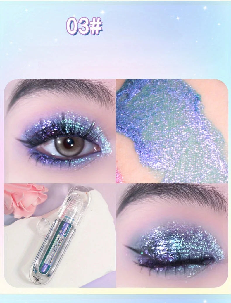 Chameleon Flash Diamond Liquid Eyeshadow – Multi-Dimensional Shimmer