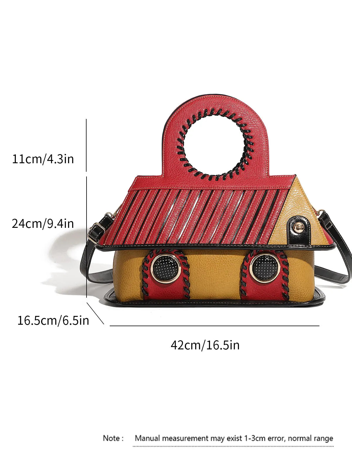 Large Capacity Women’s Leather Purse – Fashion Top Handle & Crossbody Handbag