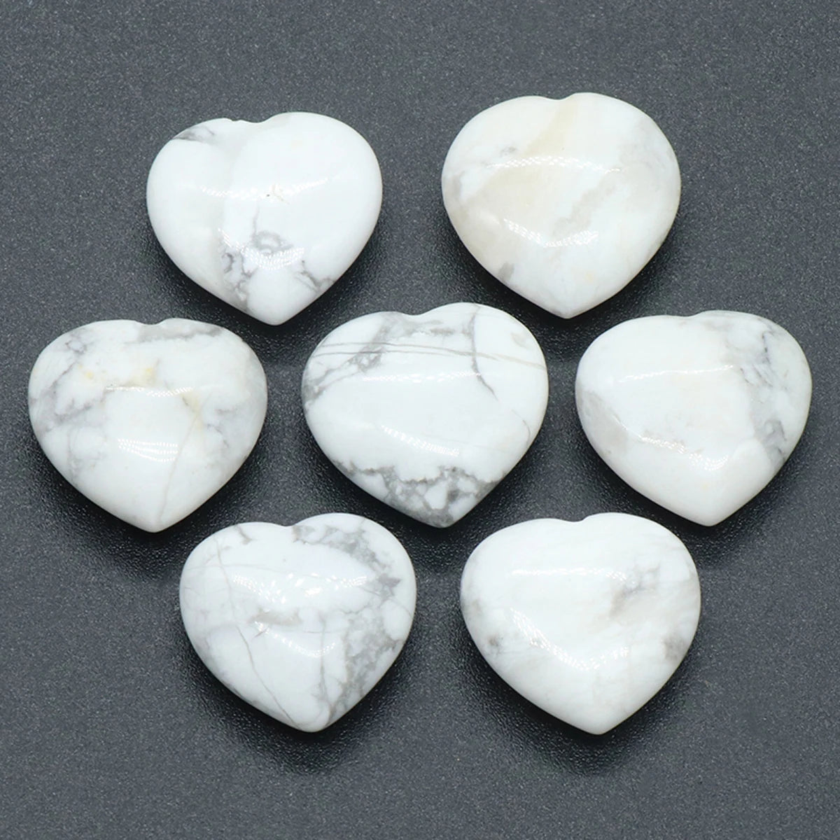 Natural Stone Heart Crystals – Rose Quartz, Amethyst & Gemstone Ornaments
