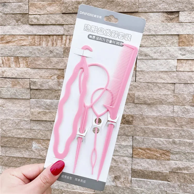 Magic Hair Styling Tools Set β Twist & Slay with Ease!