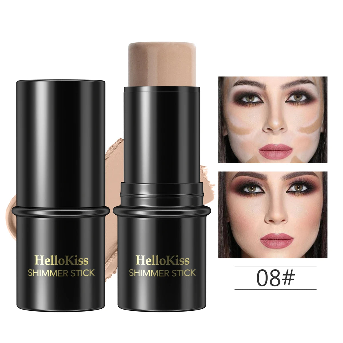 Hello Kiss Face Bronzer & Contour Stick
