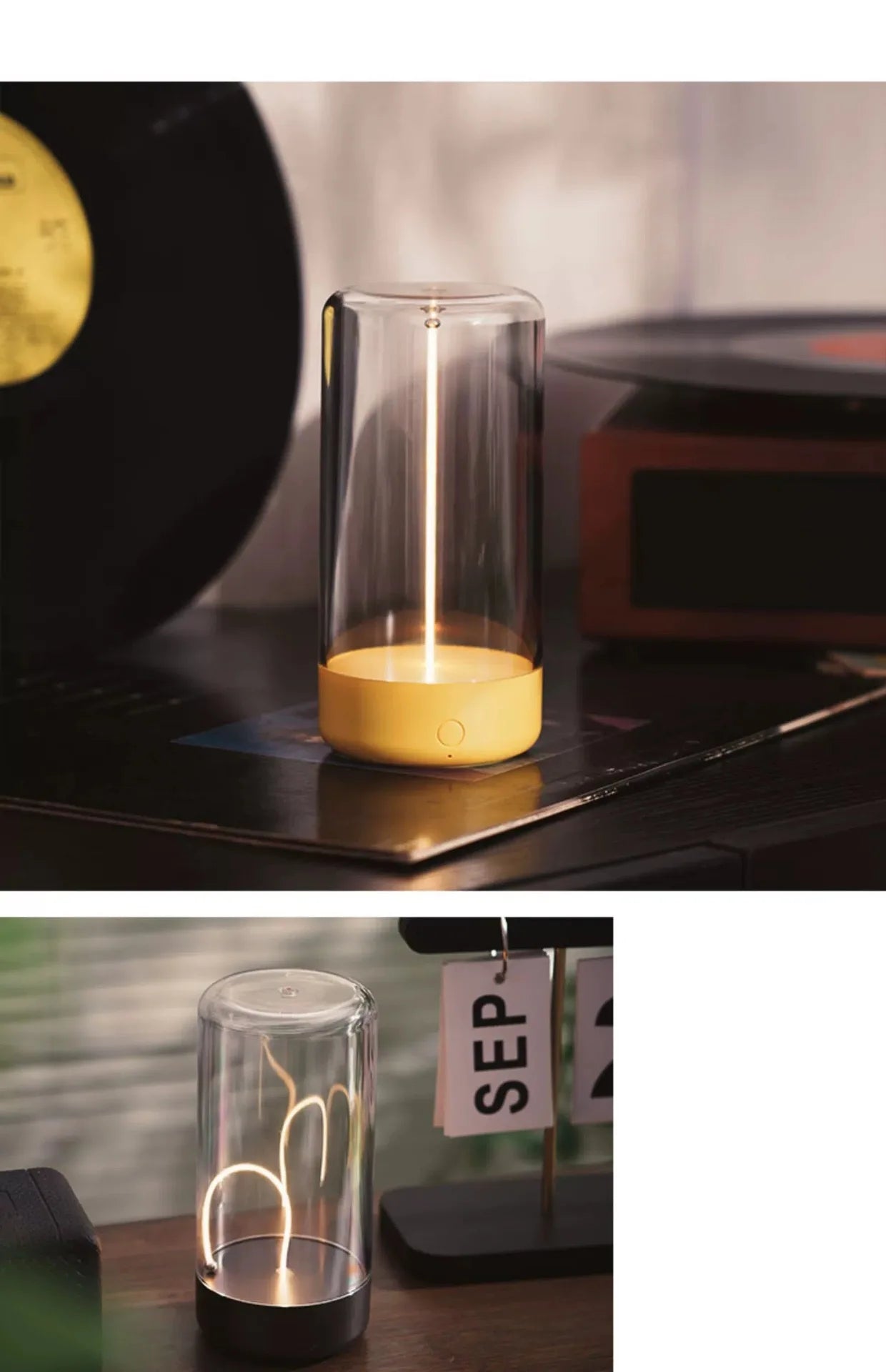 Portable Quantum Wire Ambient Magnetic Light – Type-C Rechargeable Night Lamp with Eye Protection