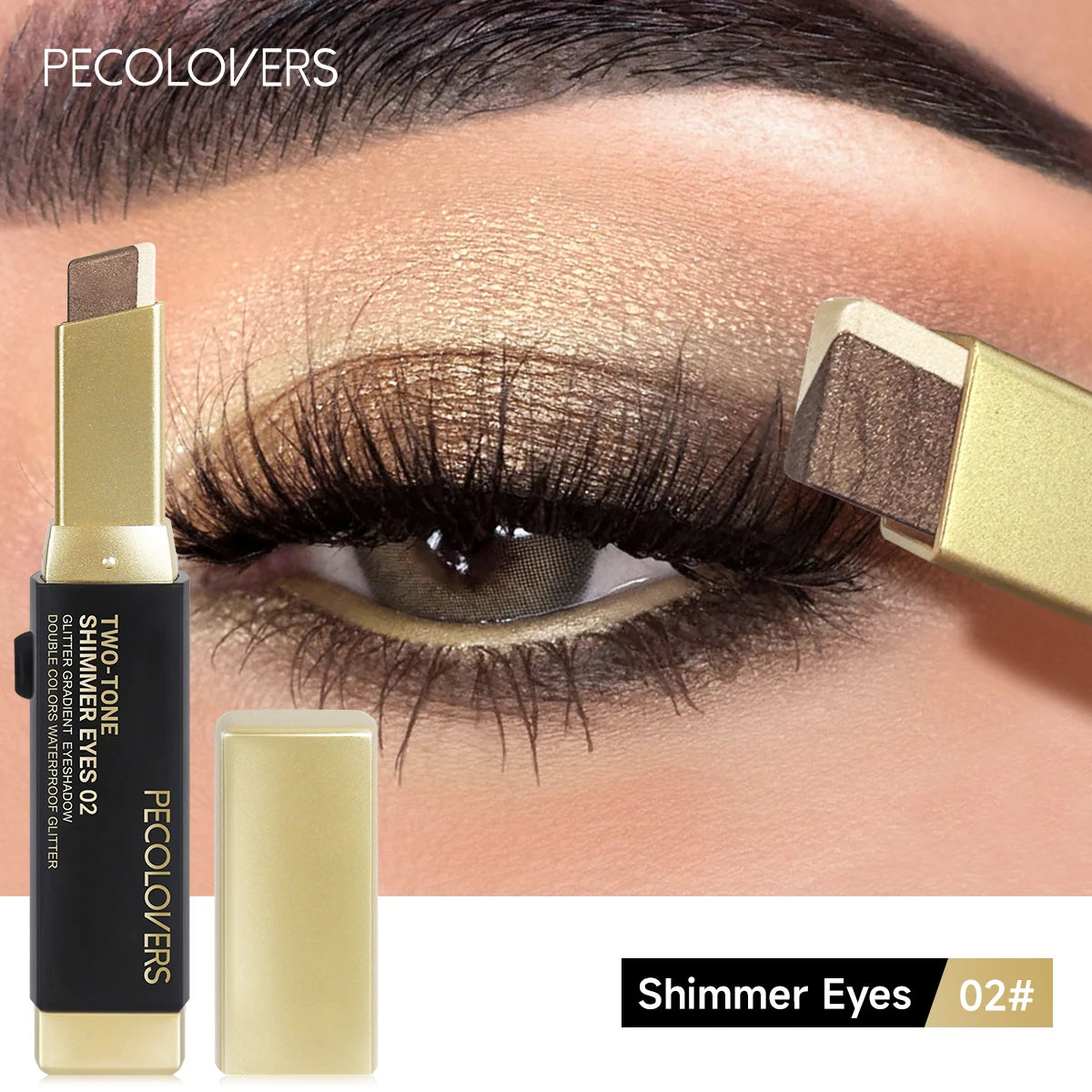 Double Color Eyeshadow Stick – Swipe, Sparkle, Slay