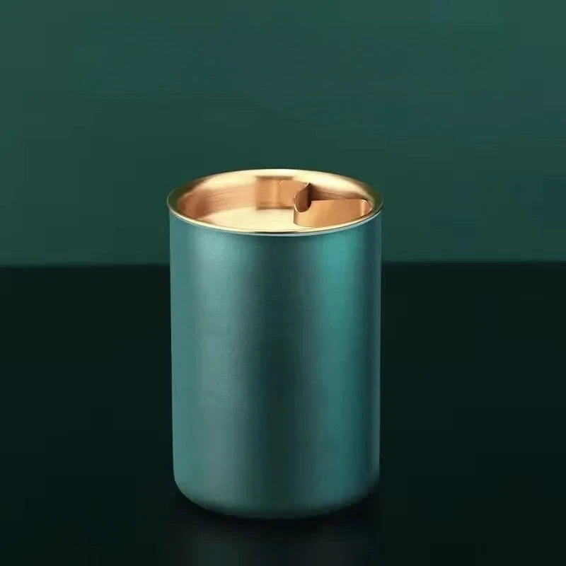 Stainless Steel Ashtray with Lid