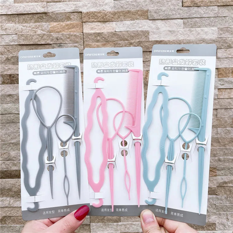 Magic Hair Styling Tools Set β Twist & Slay with Ease!
