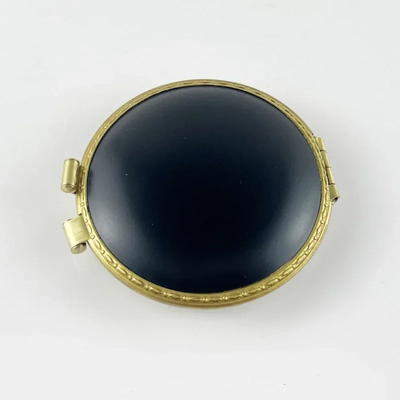 Vintage Brass Powder Box Kerosene Lighter