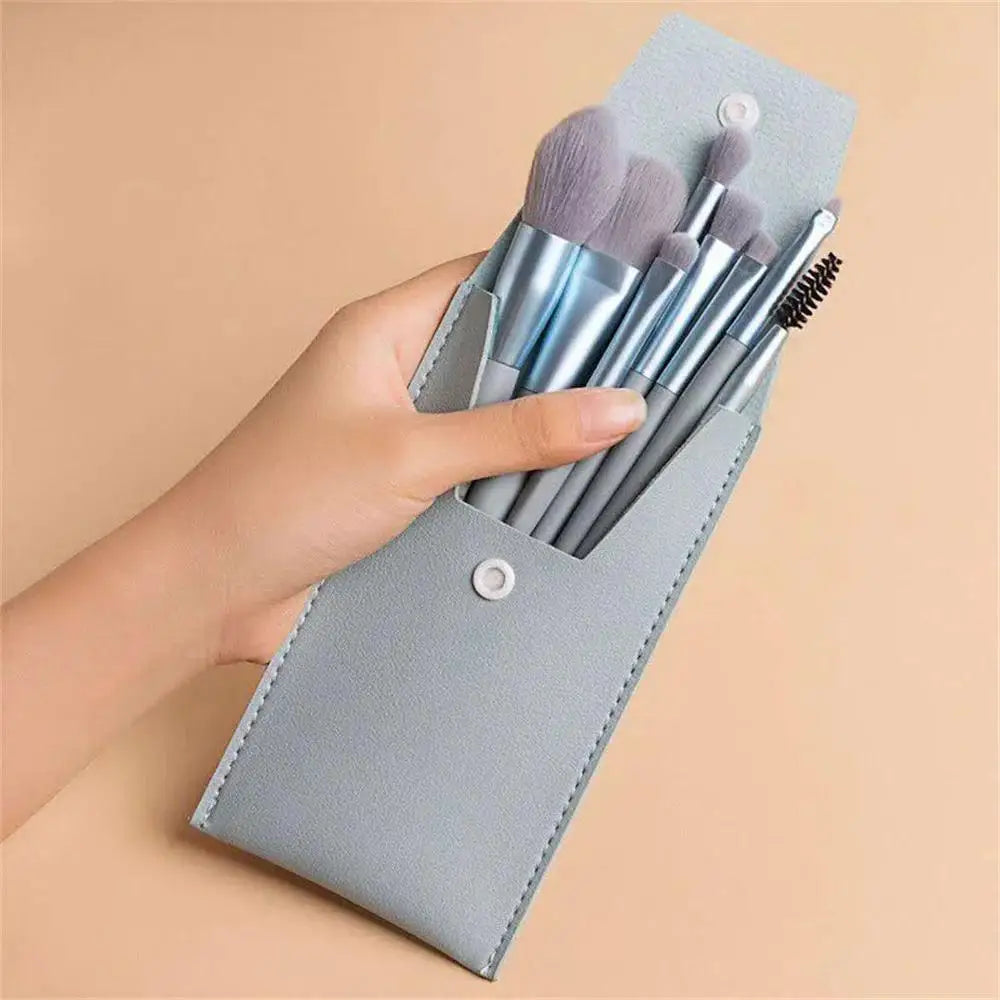 8-Piece Makeup Brush Set – Soft & Fluffy Blending Tools