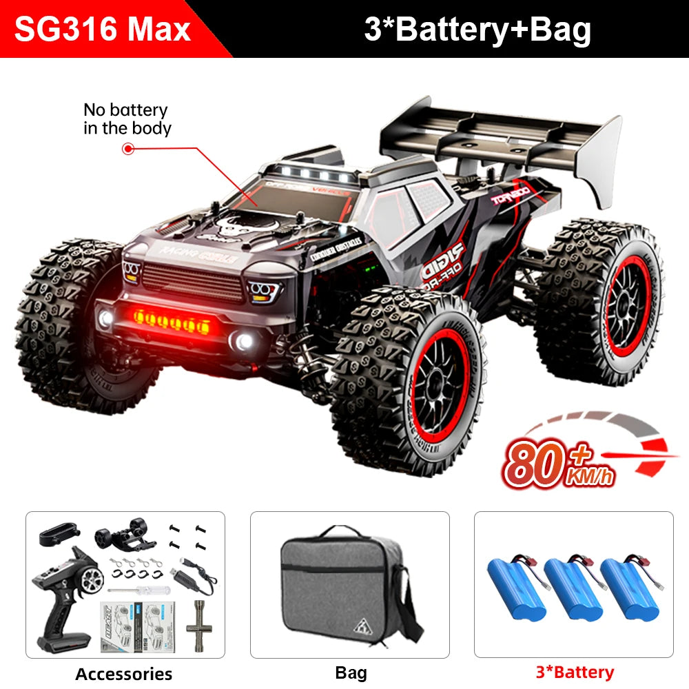 High-Speed RC Off-Road Drift Truck