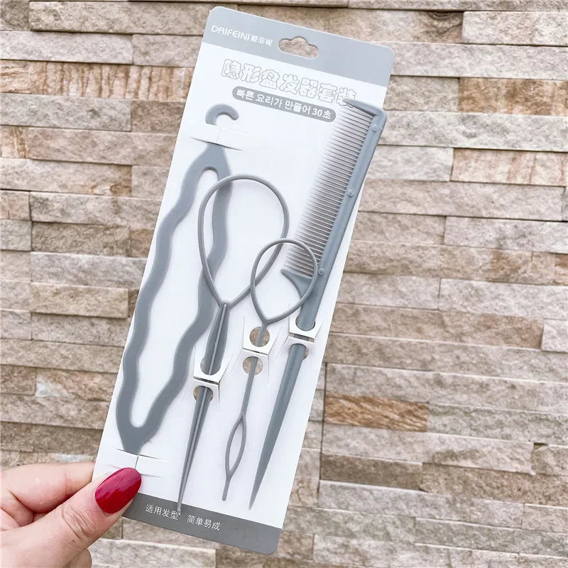 Magic Hair Styling Tools Set β Twist & Slay with Ease!