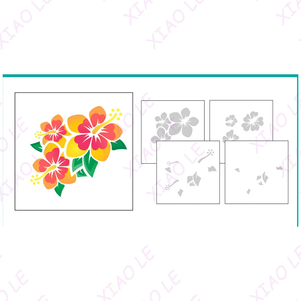 Holiday & Birthday Wishes Metal Cutting Dies – DIY Craft & Scrapbooking Stencils
