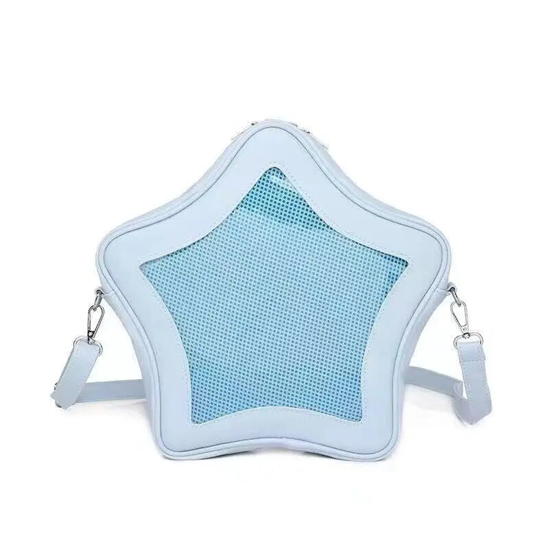 Kawaii Ita Bag – Star Shaped Mini Crossbody & Shoulder Bag for Women