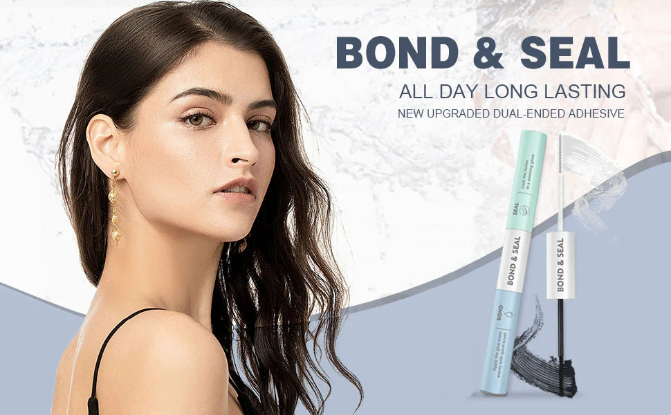 Lash Bond & Seal (10ml) – Waterproof, Long-Lasting & Latex-Free Glue for Cluster Lashes