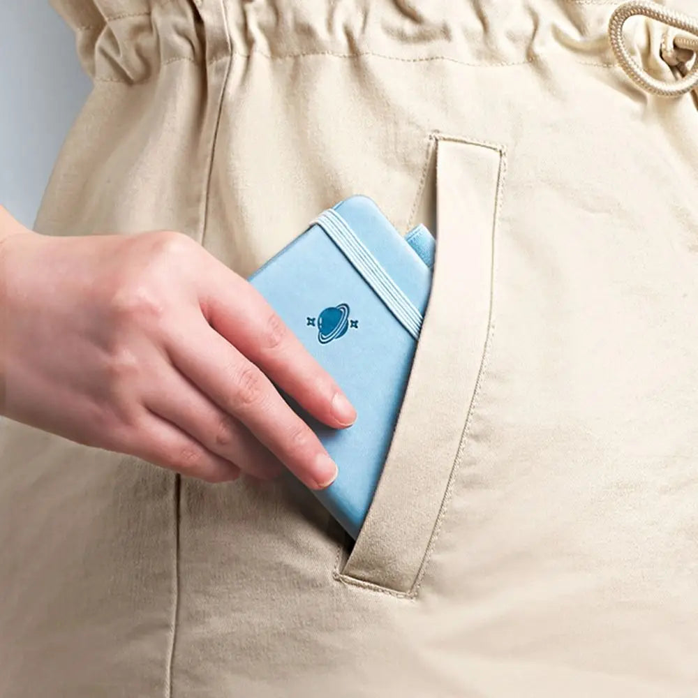 Portable A7 Mini Memo Notebook – Pocket Diary, Planner & Student Organizer