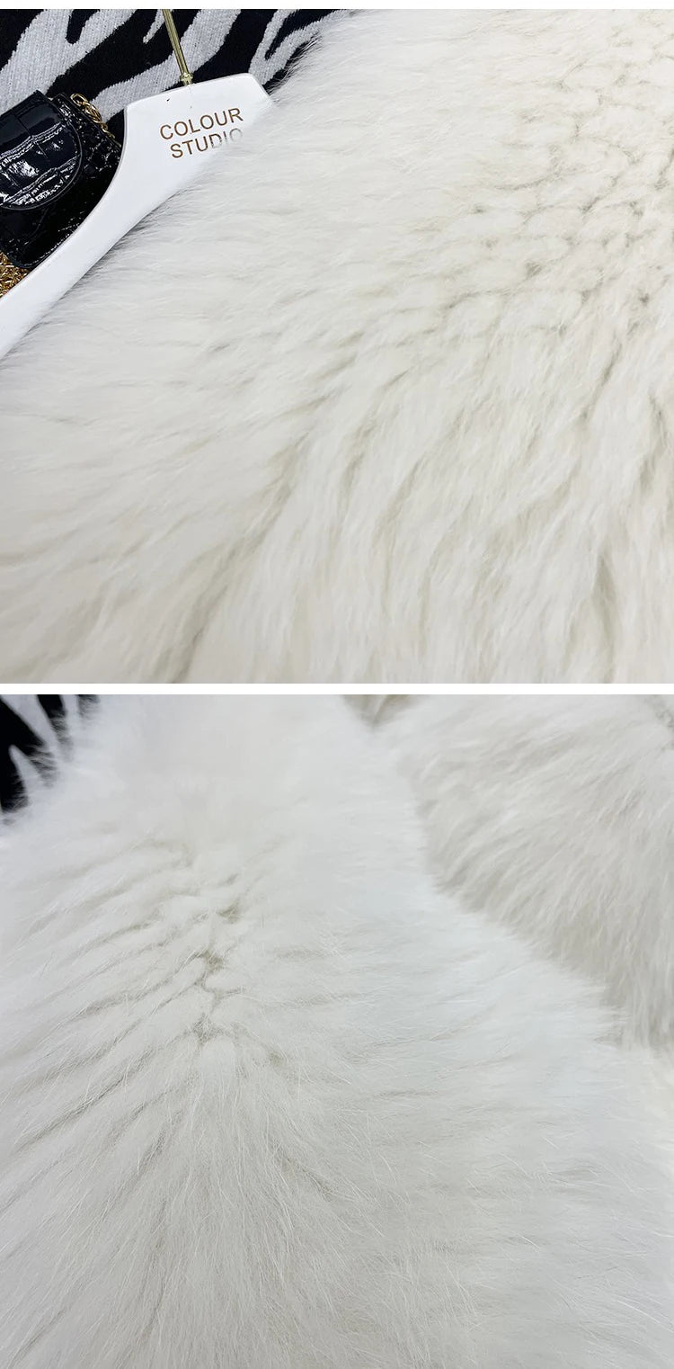 Lautaro Shaggy Faux Fur Jacket β Cozy Luxe With a Statement Twist