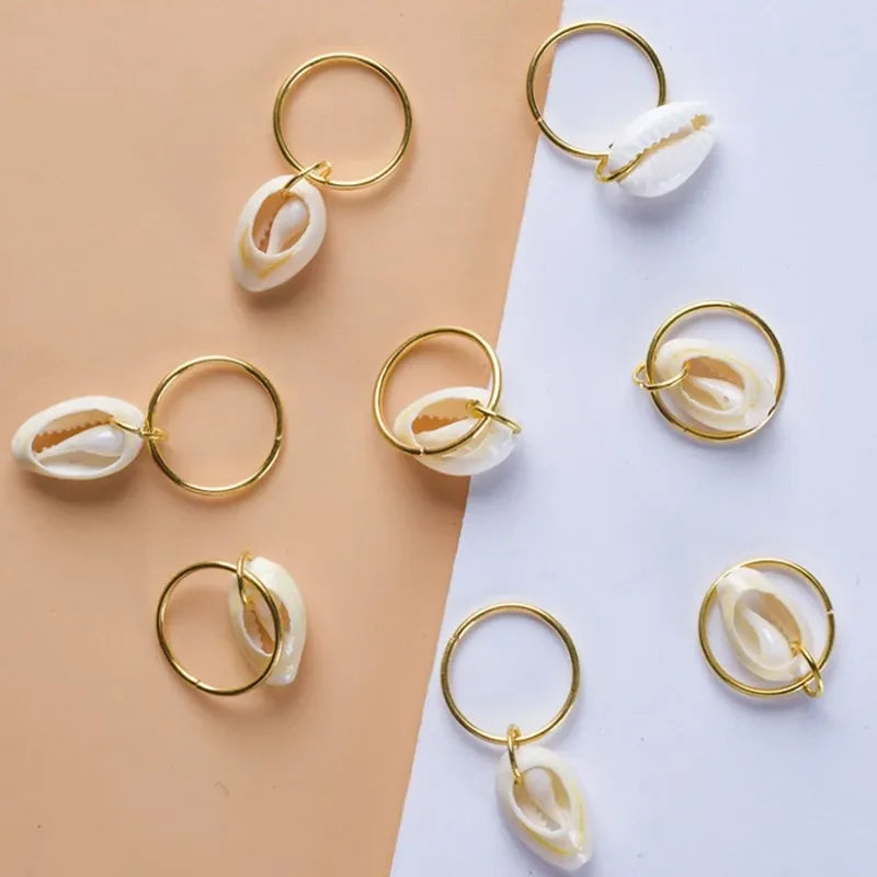 5pcs Butterfly Hair Beads