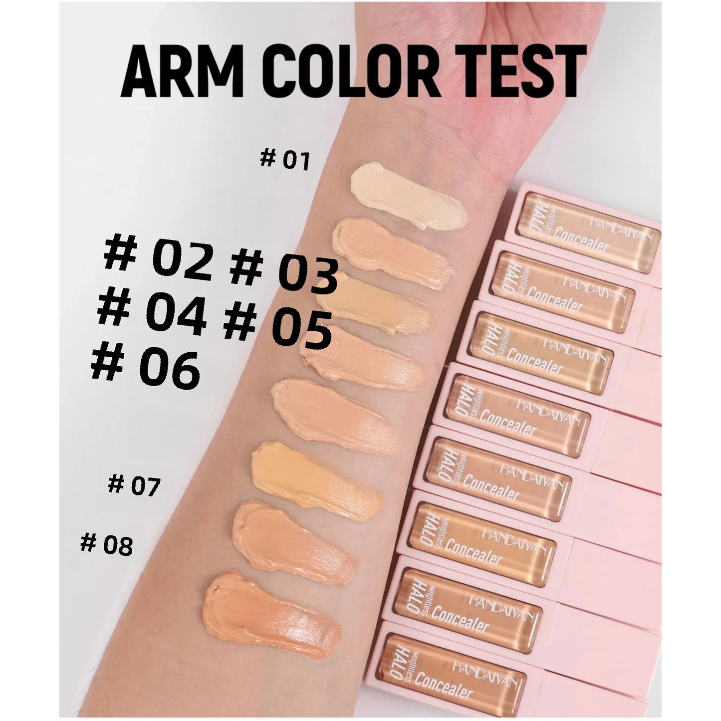 Matte Liquid Concealer – Long-Lasting, Oil-Control & Full Coverage (10ml)