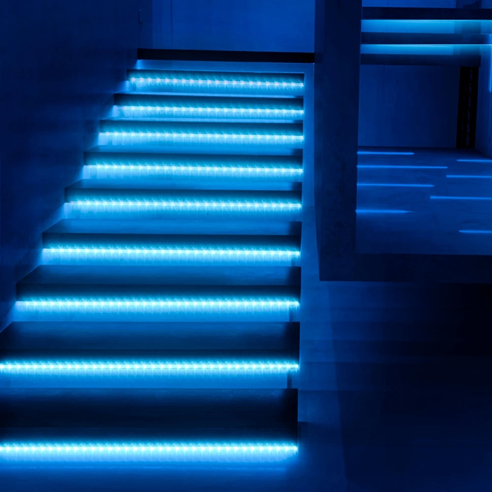RGB LED Strip Lights – Music Sync Rope Lights with Remote & App Control (16ft–196ft)