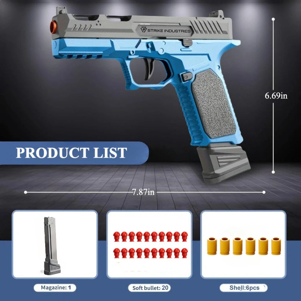 Shell Ejecting Soft Bullet Blaster