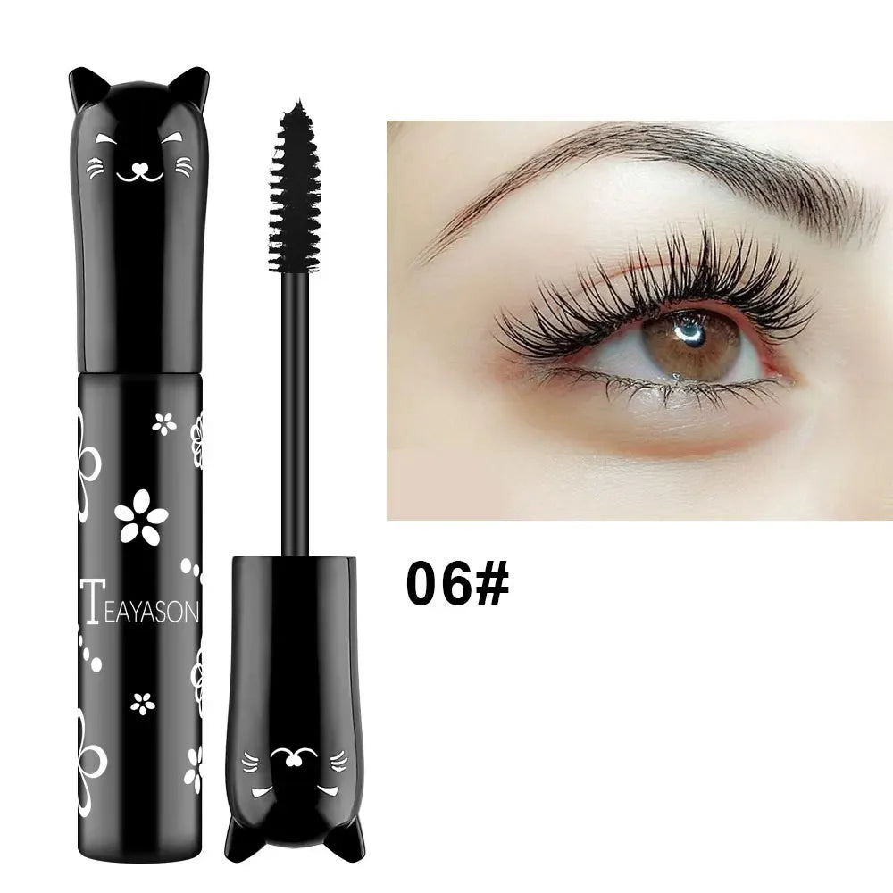 6-Color Waterproof Fast-Dry Mascara – Ink Your Lashes in Vivid Drama