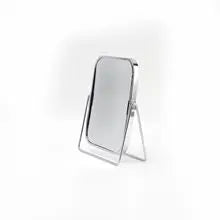 Dual-Sided Square Tabletop Makeup Mirror