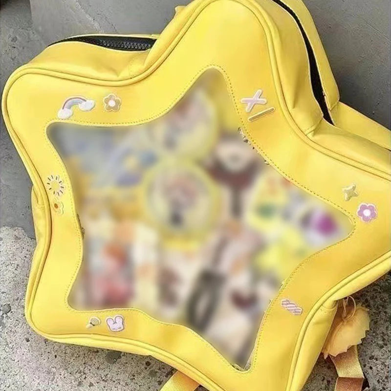 Kawaii Ita Bag – Star Shaped Mini Crossbody & Shoulder Bag for Women