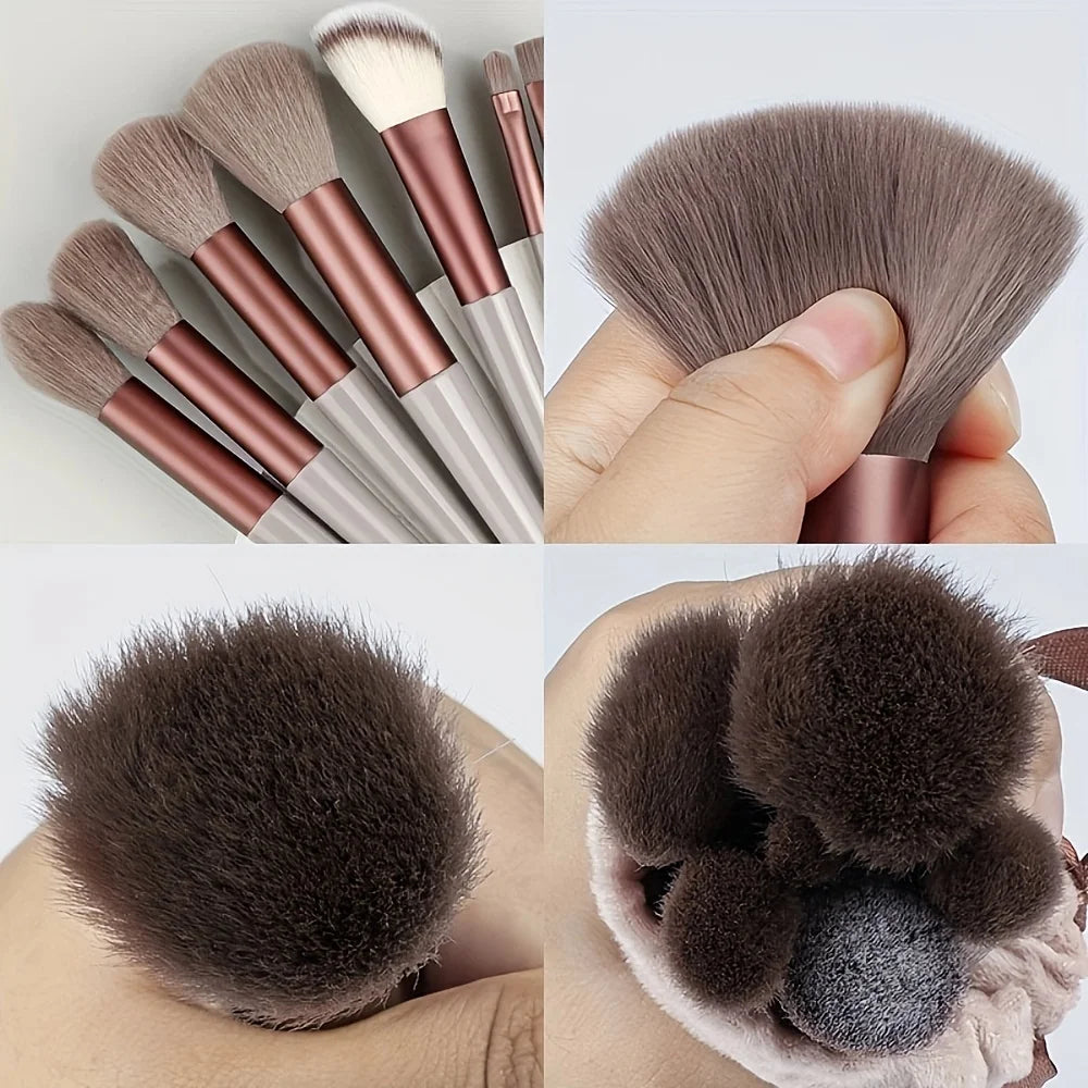 Professional Makeup Brush Set – 13pcs / 33pcs with Sponges & Tools