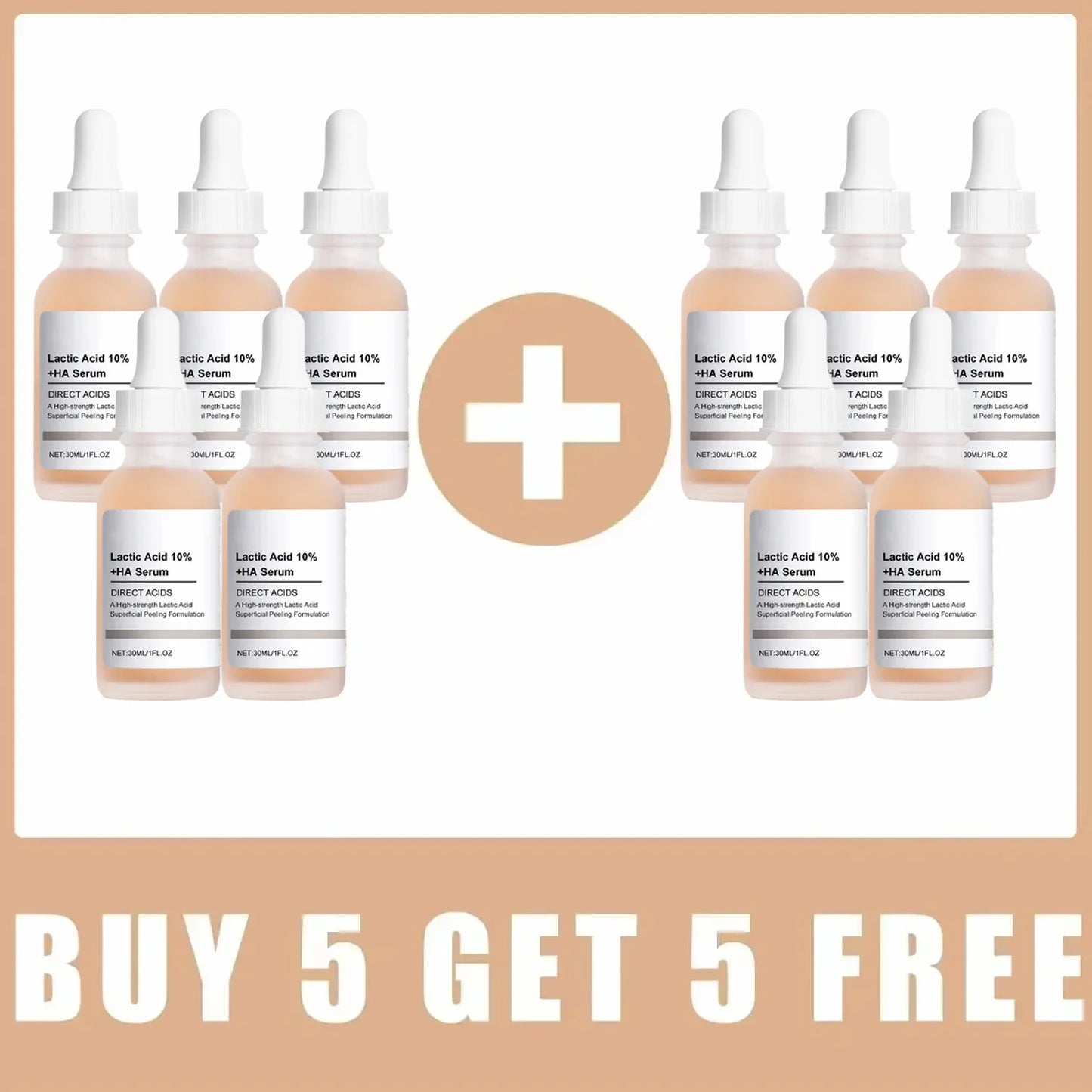 🌿 Lactic Acid Pore Minimizing Serum – Hydrating & Smoothing Korean Skincare