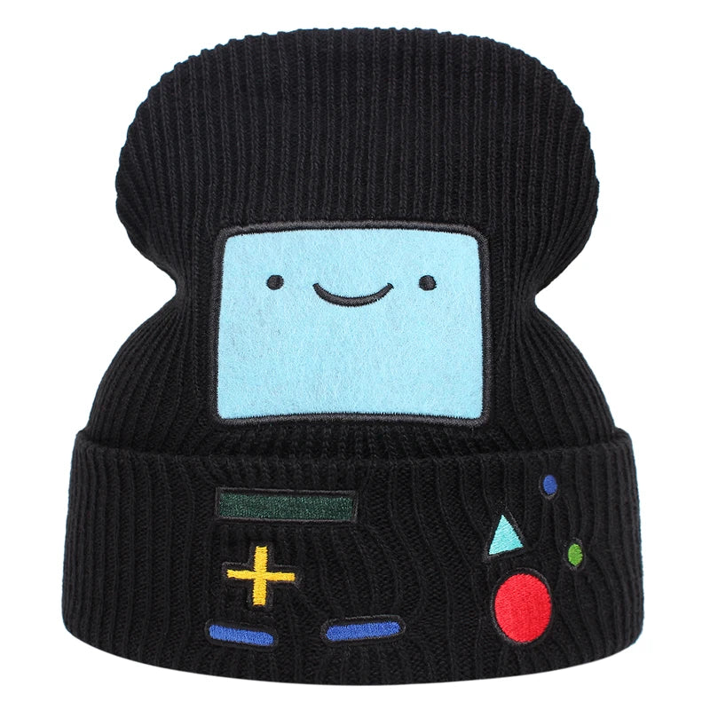 Adventure-Ready Cartoon Beanie – Unisex Winter Warmth!
