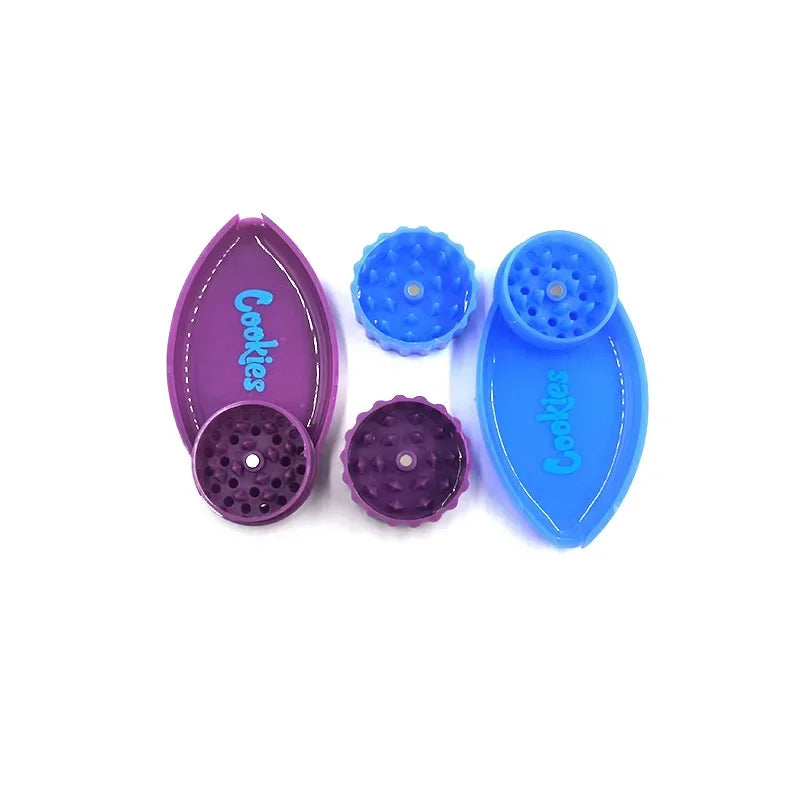 2-in-1 Portable Grinder + Cone Tray – Your On-the-Go Smoking Sidekick