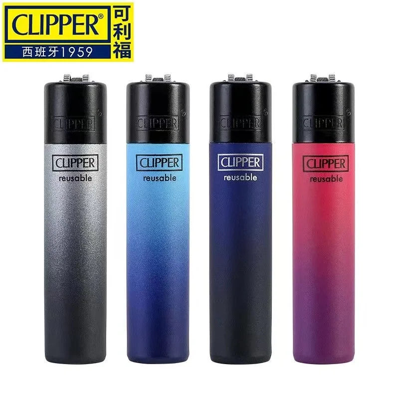 Original Clipper-Style Gas Lighter Set – 4-Piece Boxed Collection