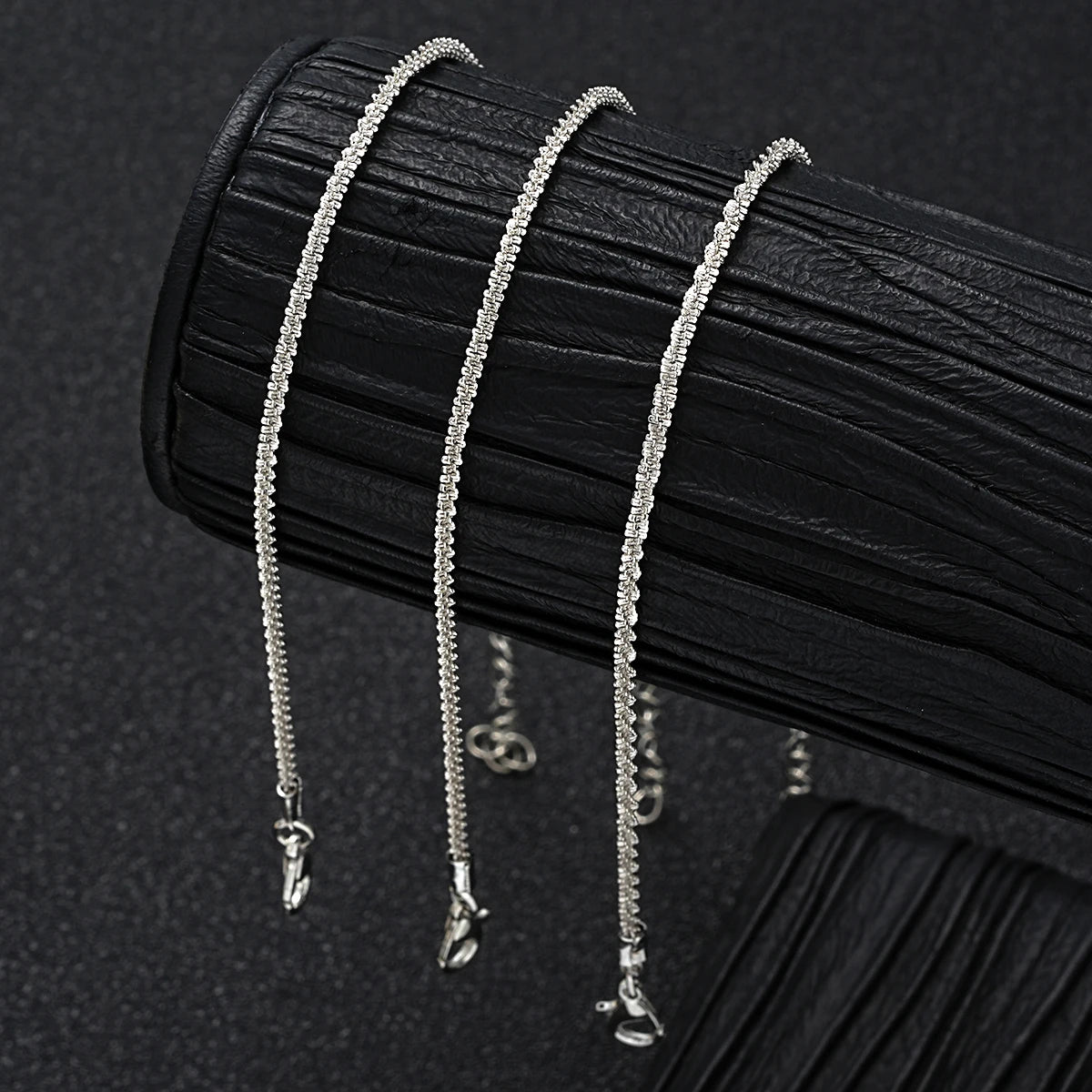 5-Piece Bohemian Pendant Anklet Set – Butterfly, Star, Heart & Pearl Accents