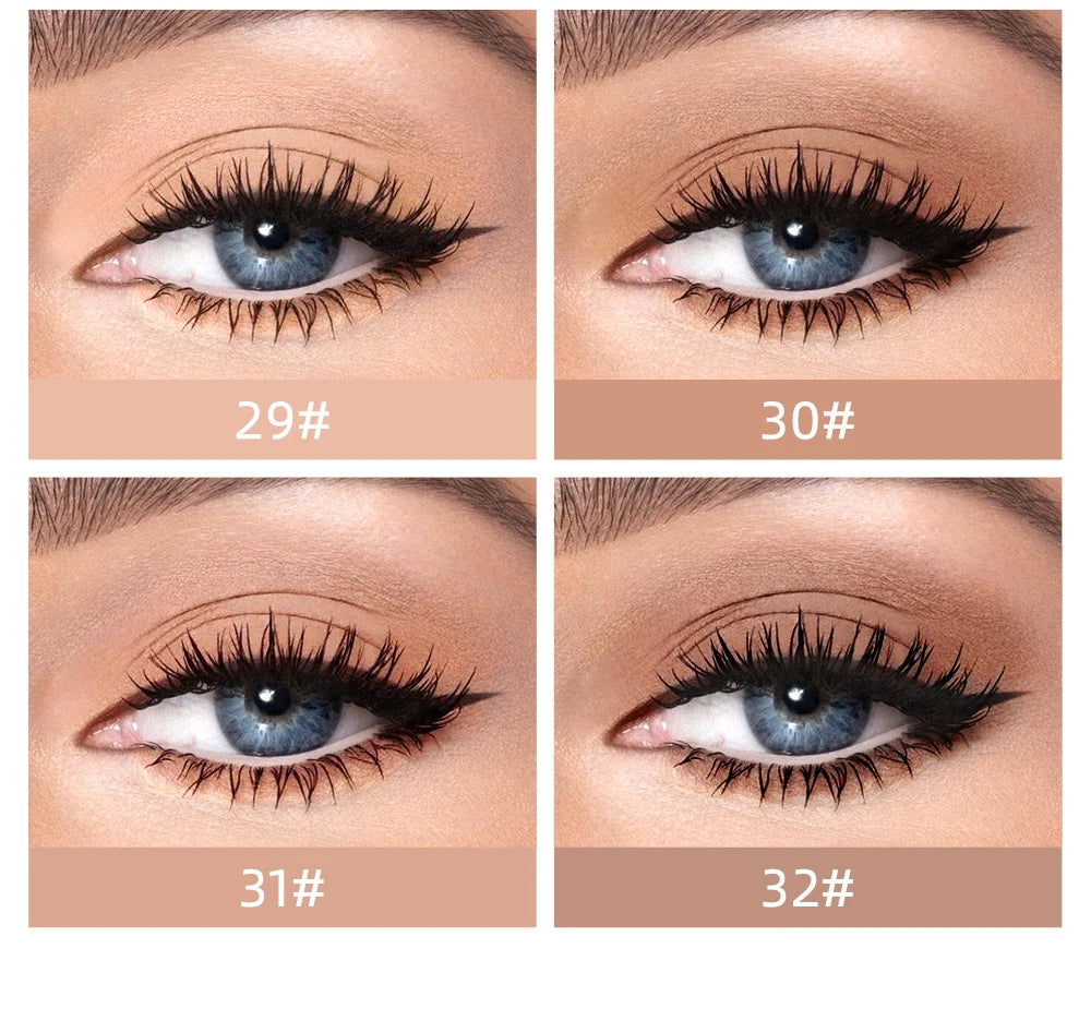 8pcs Liquid Eyeshadow Stick Set – Brown & Coffee Tones