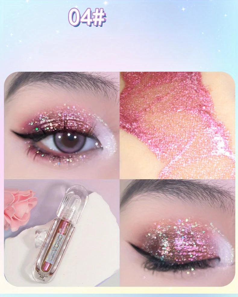 Chameleon Flash Diamond Liquid Eyeshadow – Multi-Dimensional Shimmer