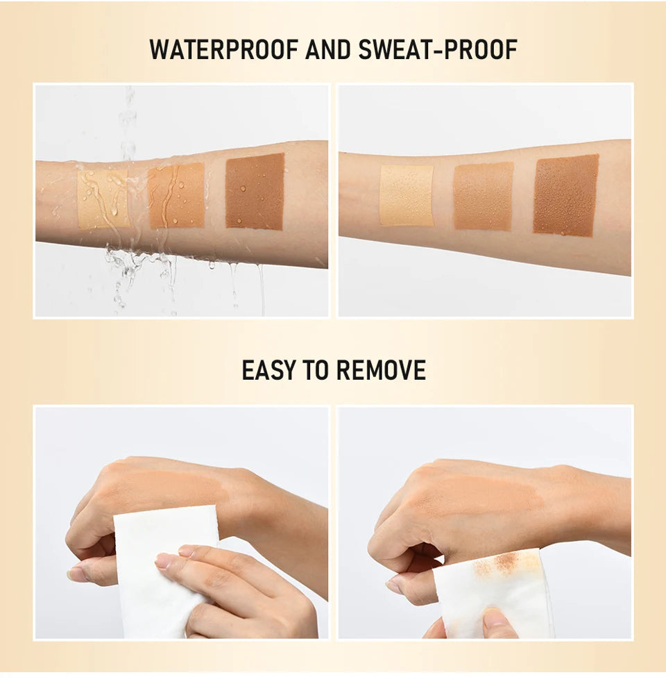 Waterproof Body & Leg Makeup Lotion – Medium Bronze Foundation Cream (118g)