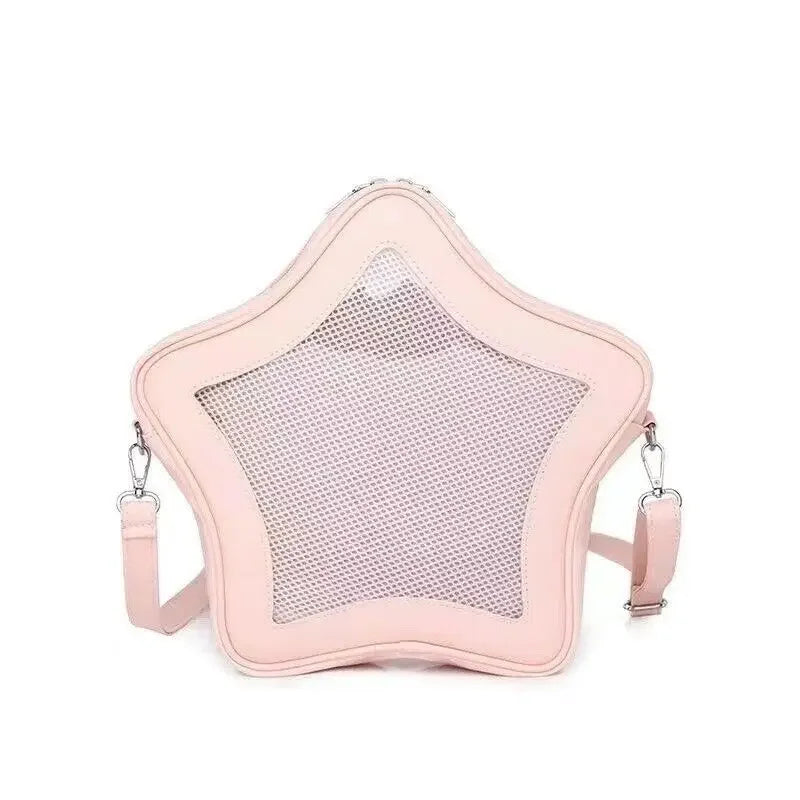 Kawaii Ita Bag – Star Shaped Mini Crossbody & Shoulder Bag for Women
